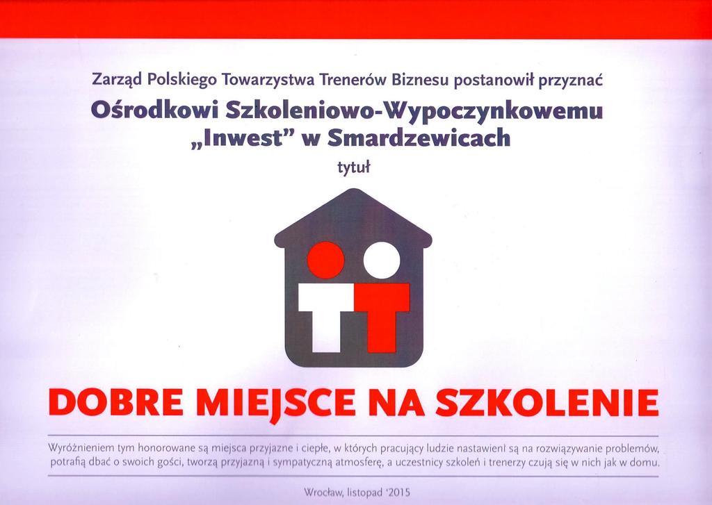 Inwest Osrodek Szkoleniowo-Wypoczynkowy Hotel Smardzewice Luaran gambar